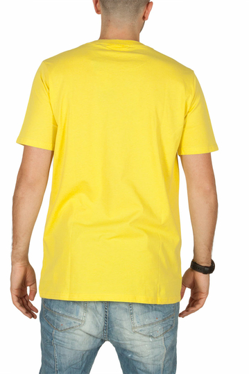 Anerkjendt Deric ανδρικό t-shirt κίτρινο με τσεπάκι