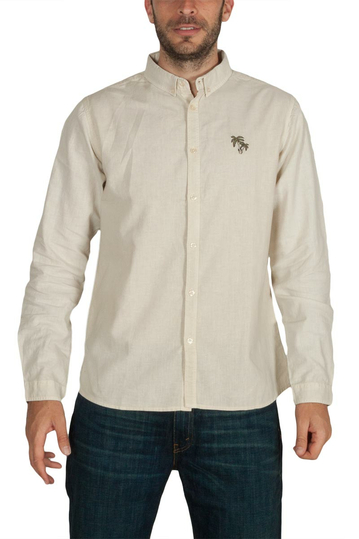 Anerkjendt Early long sleeve shirt beige