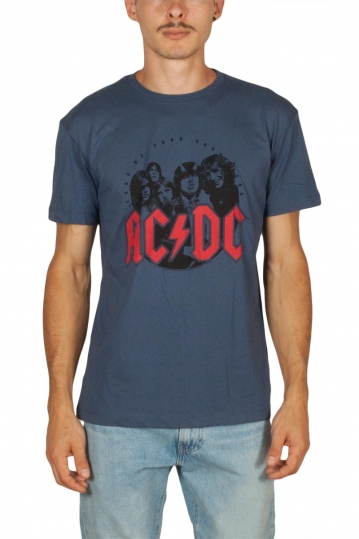 Amplified ACDC Bon Scott Era t-shirt vintage indigo