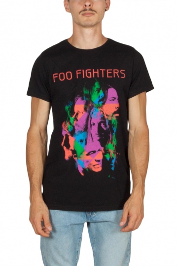 Amplified Foo Fighters wasting light μακρύ t-shirt μαύρο