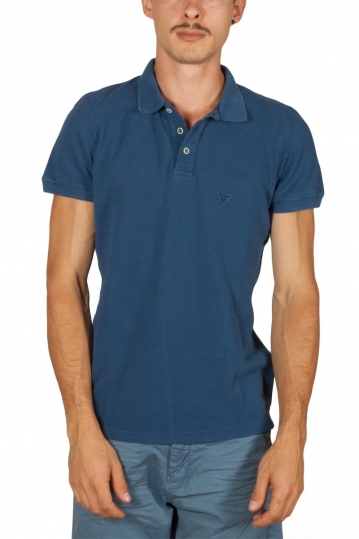 Best Choice ανδρικό polo t-shirt πικέ μπλε