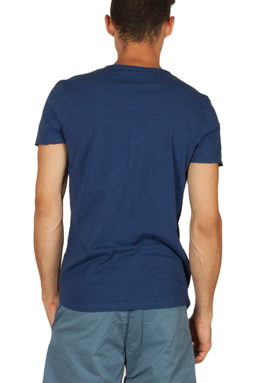 Best Choice ανδρικό Henley t-shirt μπλε