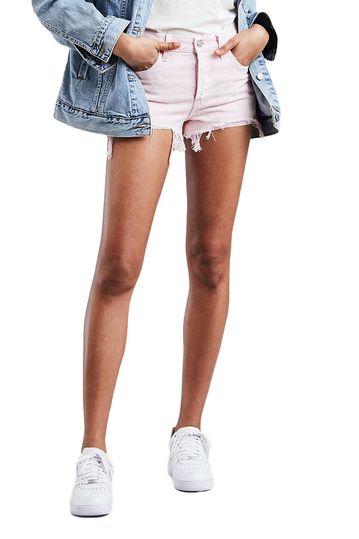 LEVI'S® 501® denim shorts acid light lilac