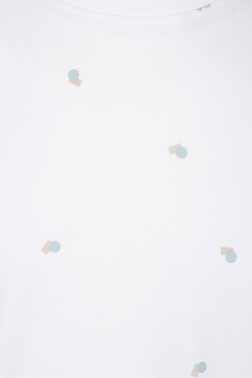 Minimum Canten ανδρικό t-shirt λευκό