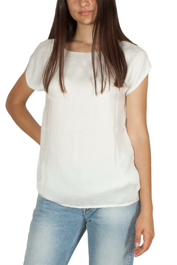 Rut & Circle Lucy V-back top white