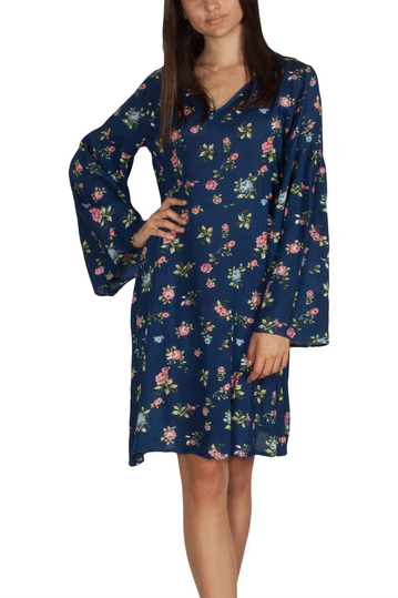 Rut & Circle Zoley mini dress navy floral