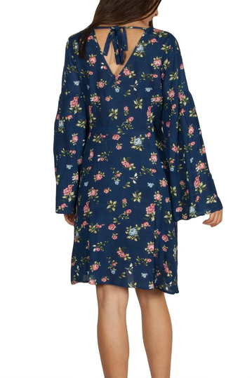 Rut & Circle Zoley mini dress navy floral