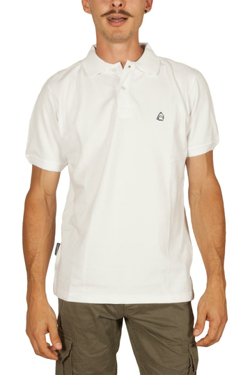 Beneto Maretti pique polo shirt white