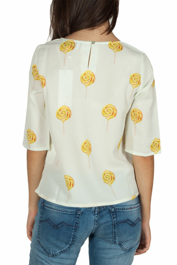 Migle + me κοντομάνικη μπλούζα ανοιχτό πράσινο Candy shop