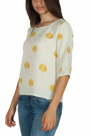 Migle + me κοντομάνικη μπλούζα ανοιχτό πράσινο Candy shop