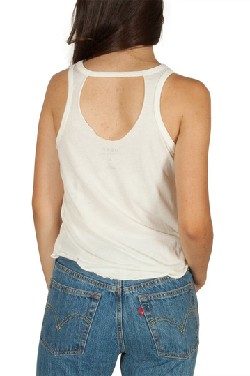 Obey Cult of dark smoke tank top cloud white