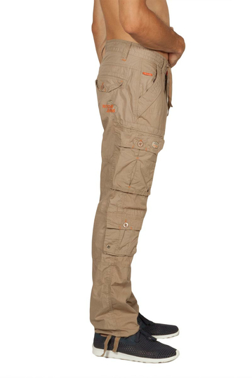 Ritchie πολύτσεπο cargo παντελόνι μπεζ