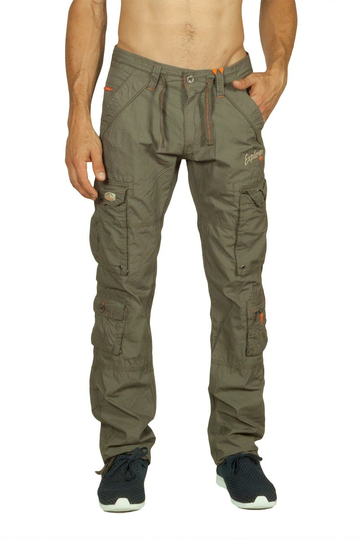 Ritchie multipocket cargo pants light khaki green