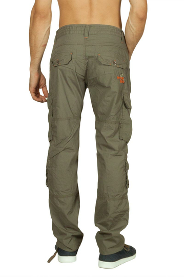 Ritchie πολύτσεπο cargo παντελόνι ανοιχτό χακί