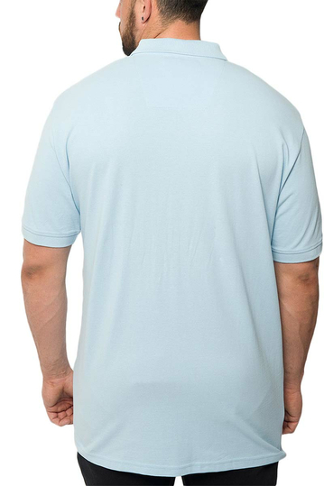 Ανδρική πόλο μπλούζα γαλάζια Insane plus