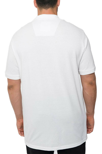 Ανδρική πόλο μπλούζα λευκή Insane plus