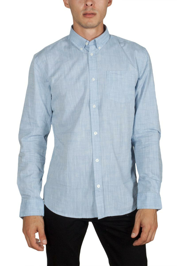 Minimum Jay 2 men's shirt soft blue