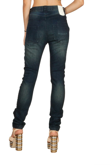 Rutme Petra τζιν σωλήνας σκούρο μπλε