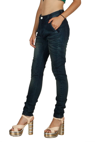 Rutme Petra τζιν σωλήνας σκούρο μπλε