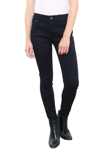 Simply Chic skinny jeans μαύρο