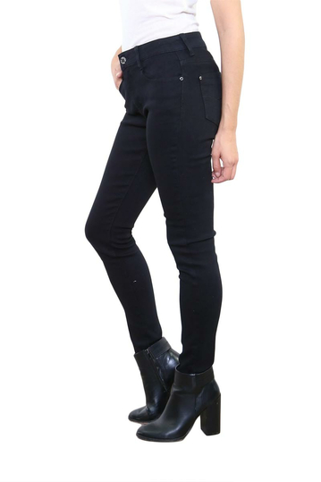 Simply Chic skinny jeans μαύρο