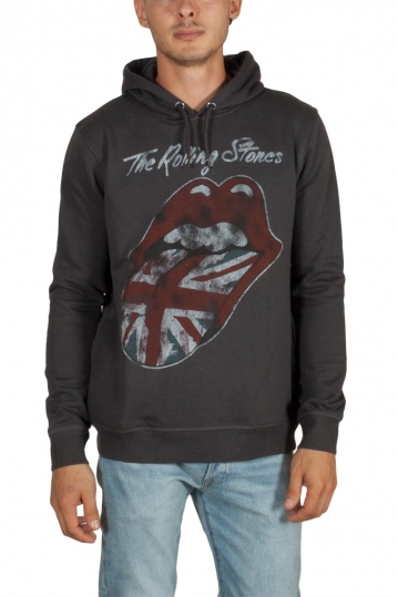 Amplified The Rolling Stones UK tongue φούτερ κουκούλα σκούρο γκρι