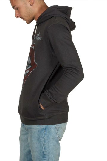 Amplified The Rolling Stones UK tongue φούτερ κουκούλα σκούρο γκρι