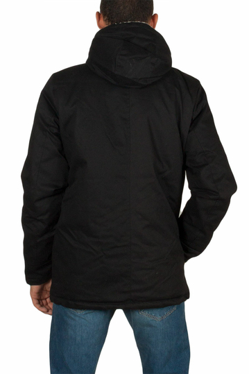 Anerkjendt Anders επενδυμένο βαμβακερό παρκά μαύρο