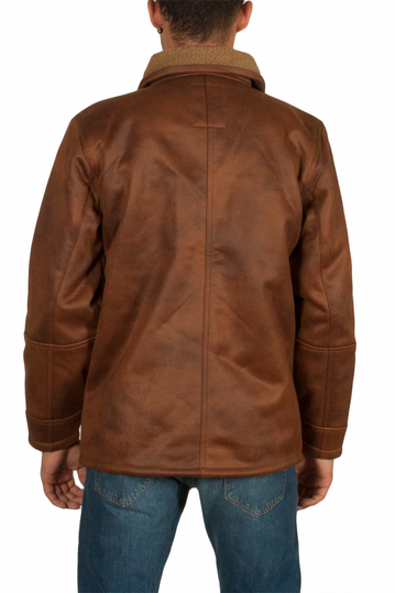 Anerkjendt Angus faux-sheepskin τζάκετ καφέ