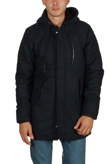 Anerkjendt Luke σκούρο μπλε παρκά με Thinsulate μόνωση