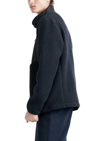 Herschel Supply Co. Sherpa full zip ανδρικό τζάκετ μαύρο