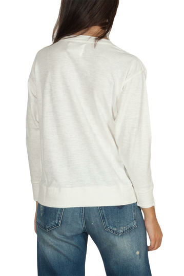 Thinking Mu hemp μακρυμάνικη μπλούζα ημίλευκη