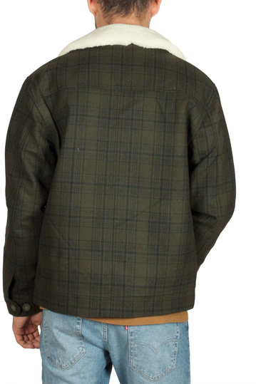 Minimum Dawkins μάλλινο μπουφάν λαδί