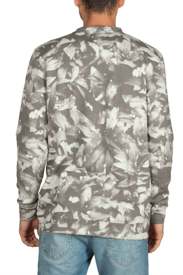 Minimum Dennis φούτερ μπλούζα λευκό-γκρι