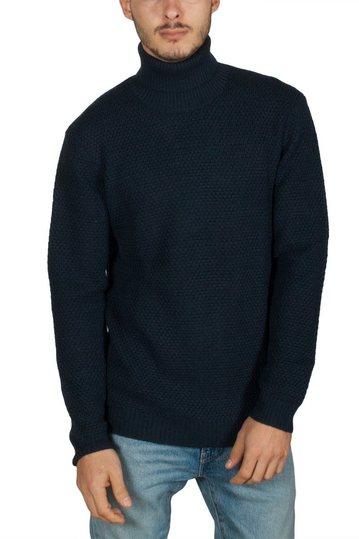 Minimum Jerum turtleneck jumper navy