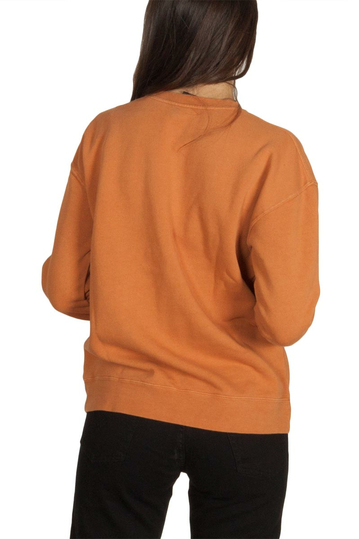 Obey Core Varsity Arched women's sweatshirt light brown