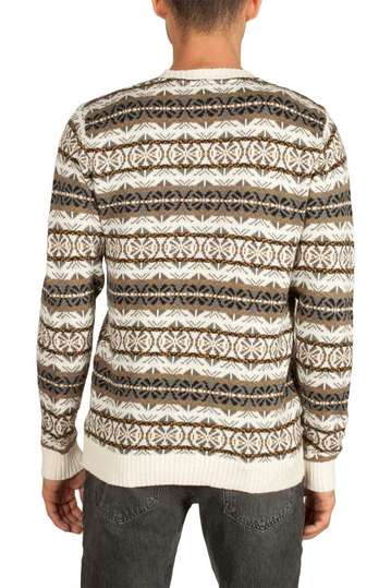 Anerkjendt Thorkild ζακάρ πουλόβερ κρεμ-μπρονζέ