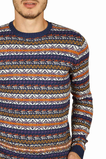 Anerkjendt Thorkild ζακάρ πουλόβερ πολύχρωμο