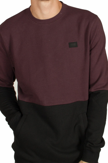 Globe Conquest color block ανδρικό φούτερ