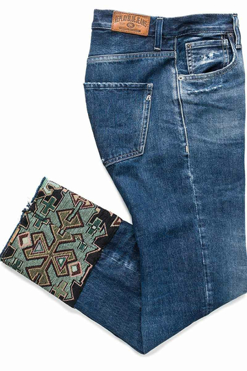 Replay cropped fit Alexys jeans dark denim