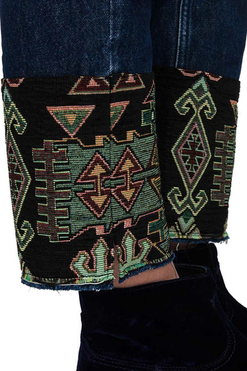 Replay cropped fit Alexys jeans dark denim