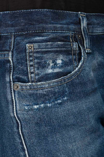 Replay cropped fit Alexys jeans dark denim