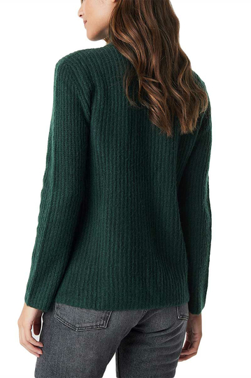 Rut & Circle Marielle turtleneck jumper forest green