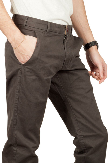 Gnious Jagowson chino παντελόνι σκούρο γκρι