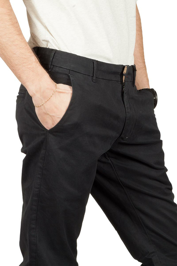 Gnious Jagowson chino παντελόνι μαύρο