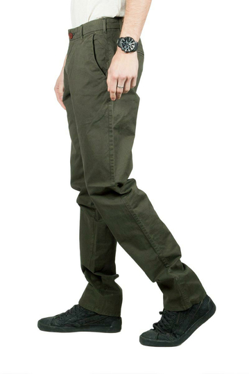 Gnious Jagowson chino παντελόνι σκούρο πράσινο