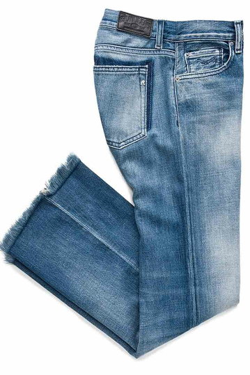 Replay cropped fit Carlida jeans medium dark