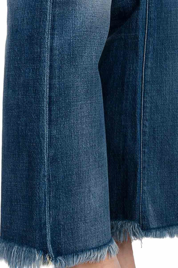 Replay cropped fit Carlida jeans medium dark