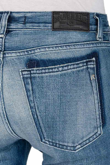 Replay cropped fit Carlida jeans medium dark