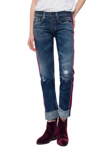 Replay Heter boyfriend original re-worked jeans medium dark